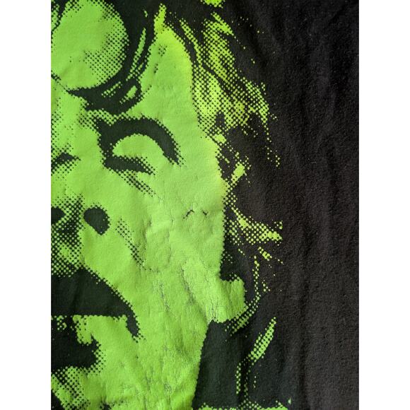 The Exorcist black and green cotton tee Size M - Picture 3 of 5